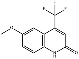 6-methoxy-4-(trifluoromethyl)-1H-quinolin-2-one Structure