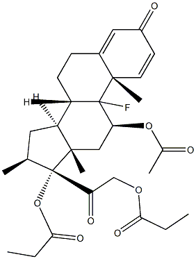 Betamethasone Acetate EP Impurity C Struktur