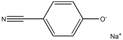 Benzonitrile, 4-hydroxy-, sodium salt