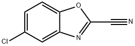 5-chloro-benzooxazole-2-carbonitrile Structure