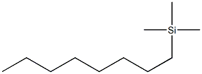 三甲基(辛基)硅烷, 3429-76-3, 结构式