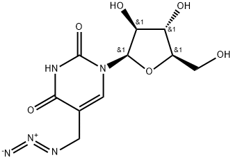5-(Azidomethyl)arauridine Structure