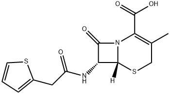 头孢噻吩杂质A,34691-02-6,结构式