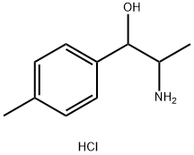 [1-hydroxy-1-(4-methylphenyl)propan-2-yl]azanium,chloride Structure