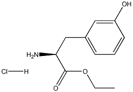 DL-3-hydroxy-Phenylalanine ethyl ester hydrochloride Structure