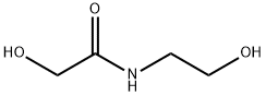2-Hydroxy-N-(2-hydroxyethyl)acetamide Structure
