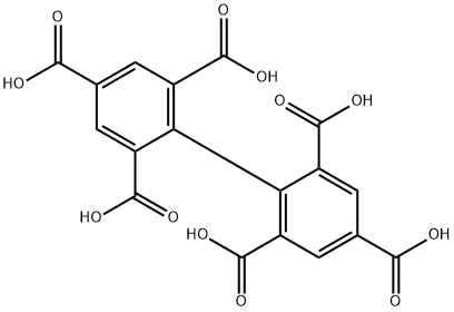 [1,1'-联苯]-2,2',4,4',6,6'-六羧酸,359400-00-3,结构式