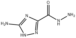 5-amino-2H-1,2,4-triazole-3-carbohydrazide Struktur