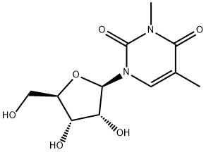 N3-Methyl-5-methyluridine Struktur