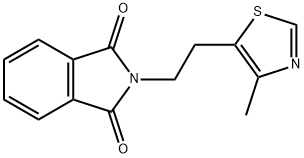 2-(2-(4-methylthiazol-5-yl)ethyl)isoindoline-1,3-dione Structure