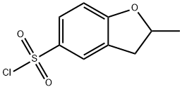 2-methyl-2,3-dihydrobenzofuran-5-sulfonyl chloride 化学構造式