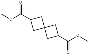 Spiro[3.3]heptane-2,6-dicarboxylic acid, 2,6-dimethyl ester,37942-79-3,结构式