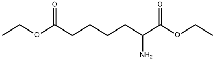 RS-2-氨基庚二酸二乙酯, 38167-84-9, 结构式