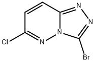 3-溴-6-氯-[1,2,4]三唑并[4,3-B]哒嗪, 383157-16-2, 结构式