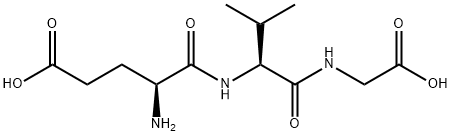 GLUTAMYL-VALYL-GLYCINE 结构式