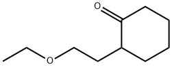 Cyclohexanone, 2-(2-ethoxyethyl)- Struktur