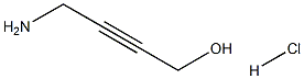 4-aminobut-2-yn-1-ol hydrochloride Struktur