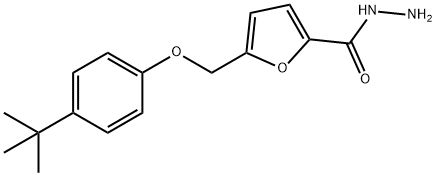 5-[(4-tert-butylphenoxy)methyl]-2-furohydrazide Structure
