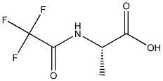 L-Alanine,N-(2,2,2-trifluoroacetyl)- Struktur