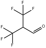 Propanal,3,3,3-trifluoro-2-(trifluoromethyl)- Structure