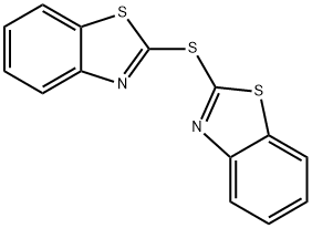 Benzothiazole,2,2'-thiobis- Structure