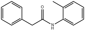 N-(2-methylphenyl)-2-phenylacetamide Struktur