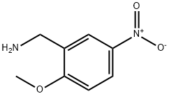 (2-甲氧基-5-硝基苯基)甲胺 结构式