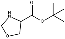 RS-恶唑烷-4-羧酸叔丁酯, 442912-66-5, 结构式