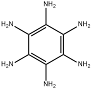 六氨基苯(3盐酸盐), 4444-26-2, 结构式
