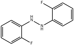 N,N'-Bis-(2-fluoro-phenyl)-hydrazine 化学構造式