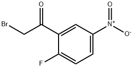2-Bromo-1-(2-fluoro-5-nitrophenyl)ethanone,460750-32-7,结构式