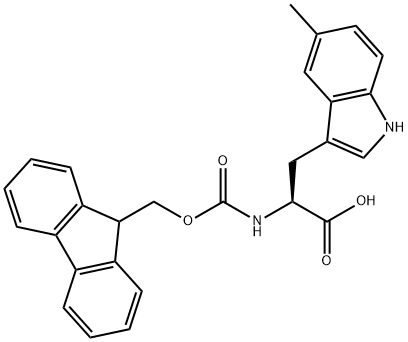 FMOC-L-5-甲基色氨酸,460751-68-2,结构式