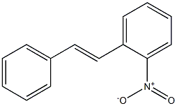 1-nitro-2-(2-phenylethenyl)benzene Struktur