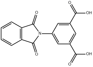 1,3-Benzenedicarboxylicacid, 5-(1,3-dihydro-1,3-dioxo-2H-isoindol-2-yl)- Structure
