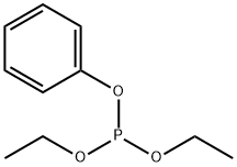 Phosphorousacid, diethyl phenyl ester Struktur