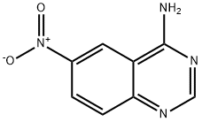 6-Nitro-quinazolin-4-ylamine 化学構造式
