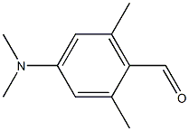 Benzaldehyde, 4-(dimethylamino)-2,6-dimethyl- Structure