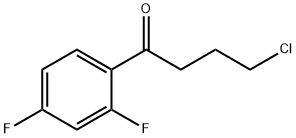 4-Chloro-1-(2,4-Difluorophenyl)Butan-1-One Structure