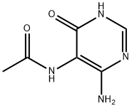 N-(4-amino-6-hydroxypyrimidin-5-yl)acetamide,50609-15-9,结构式