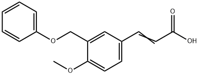 (2E)-3-[4-Methoxy-3-(phenoxymethyl)phenyl]acrylic acid