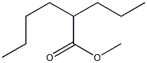 Hexanoic acid, 2-propyl-, methyl ester 结构式