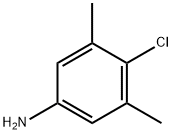 4-氯-3,5-二甲基苯胺 结构式
