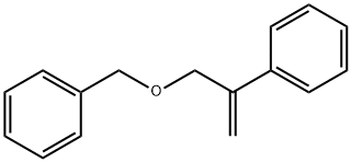 (3-(benzyloxy)prop-1-en-2-yl)benzene Struktur