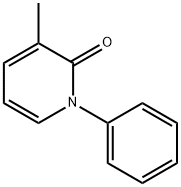3-methyl-1-phenylpyridin-2(1H)-one Structure