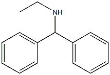 (diphenylmethyl)(ethyl)amine Structure