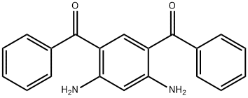 (4,6-diamino-1,3-phenylene)bis(phenylmethanone) Struktur