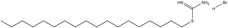 Carbamimidothioicacid, octadecyl ester, monohydrobromide (9CI)