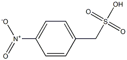 (4-硝基苯基)甲基磺酸,53992-33-9,结构式
