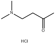 4-(二甲氨基)丁烷-2-酮盐酸 结构式