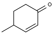 4-Methylcyclohex-2-en-1-one,5515-76-4,结构式